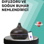 Büyük Su Hazneli Ultrasonik Difüzör ve Oda Nemlendirici