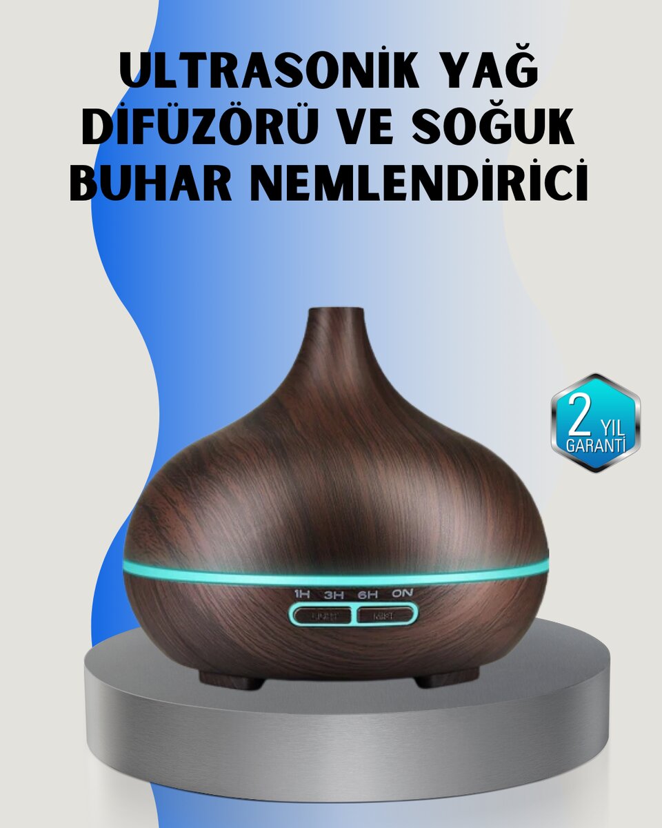 Ev ve Ofis İçin Sessiz Ultrasonik Hava Nemlendirici 1 Ev ve Ofis İçin Sessiz Ultrasonik Hava Nemlendirici