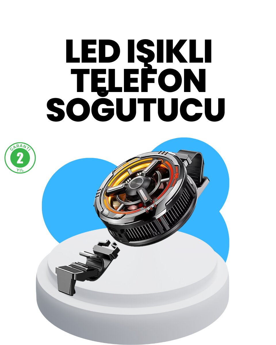Oyun Performansını Artıran Taşınabilir Telefon Soğutucu 1 Oyun Performansını Artıran Taşınabilir Telefon Soğutucu