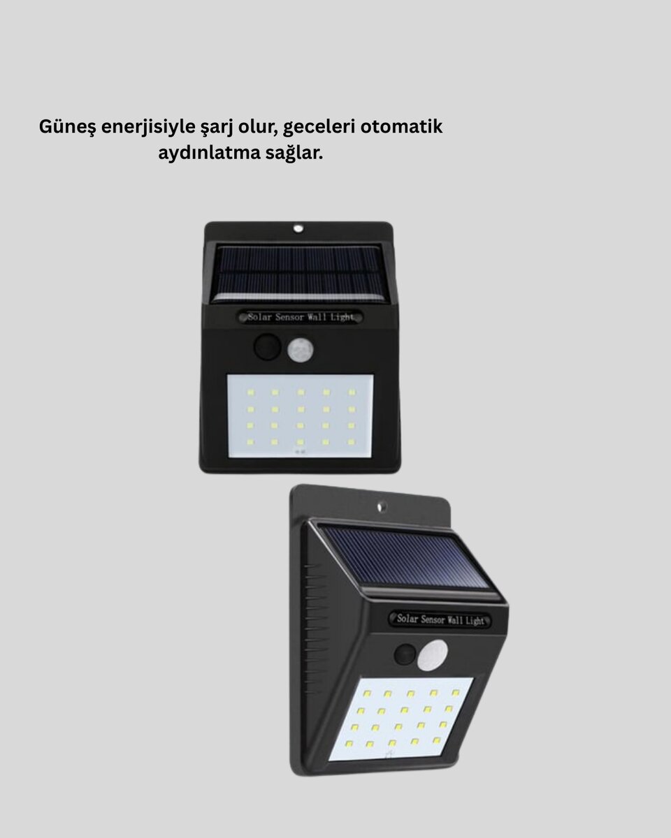 Güneş Enerjili Su Geçirmez Dış Mekan Aydınlatma 2 Güneş Enerjili Su Geçirmez Dış Mekan Aydınlatma - Görsel 2