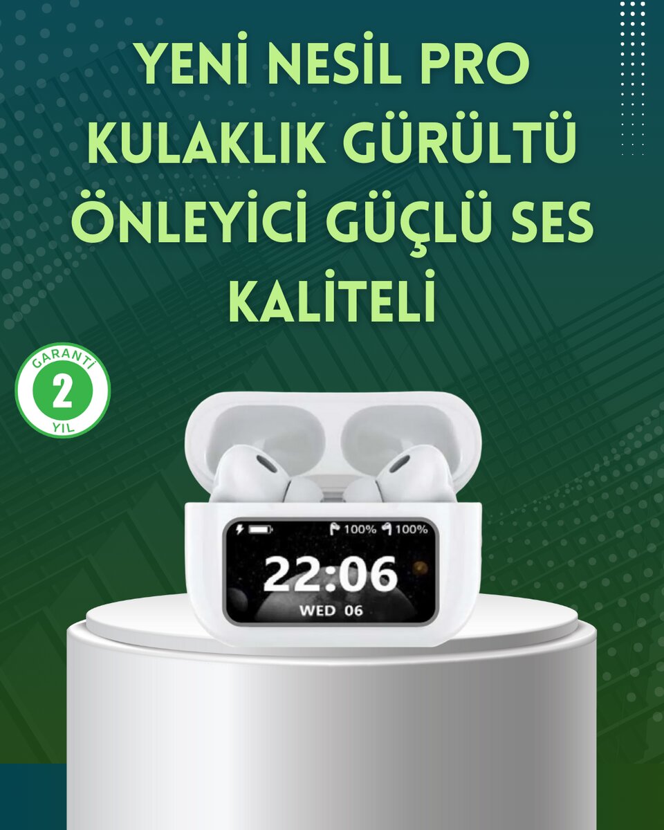 Yüksek Bass ve Güçlü Ses Özellikli Akıllı Bluetooth Kulaklık Dokunmatik Kontrol 1 Yüksek Bass ve Güçlü Ses Özellikli Akıllı Bluetooth Kulaklık Dokunmatik Kontrol
