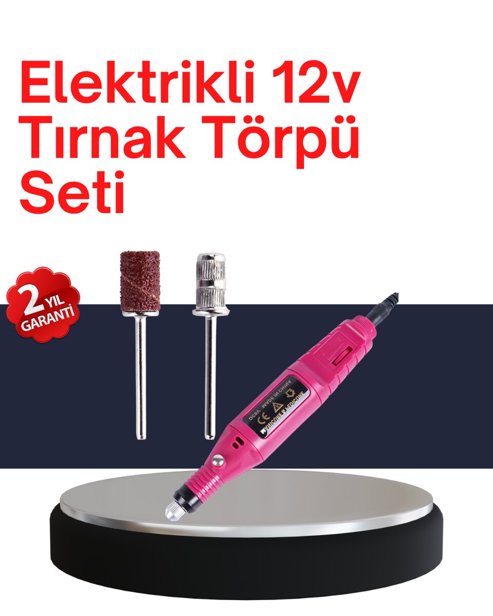 6 Uçlu Elektrikli Manikür Pedikür Seti 1 6 Uçlu Elektrikli Manikür Pedikür Seti
