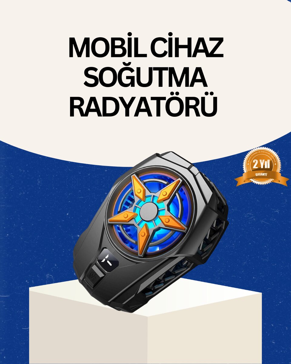 Oyun Performansı İçin Profesyonel Telefon Soğutucu 1 Oyun Performansı İçin Profesyonel Telefon Soğutucu
