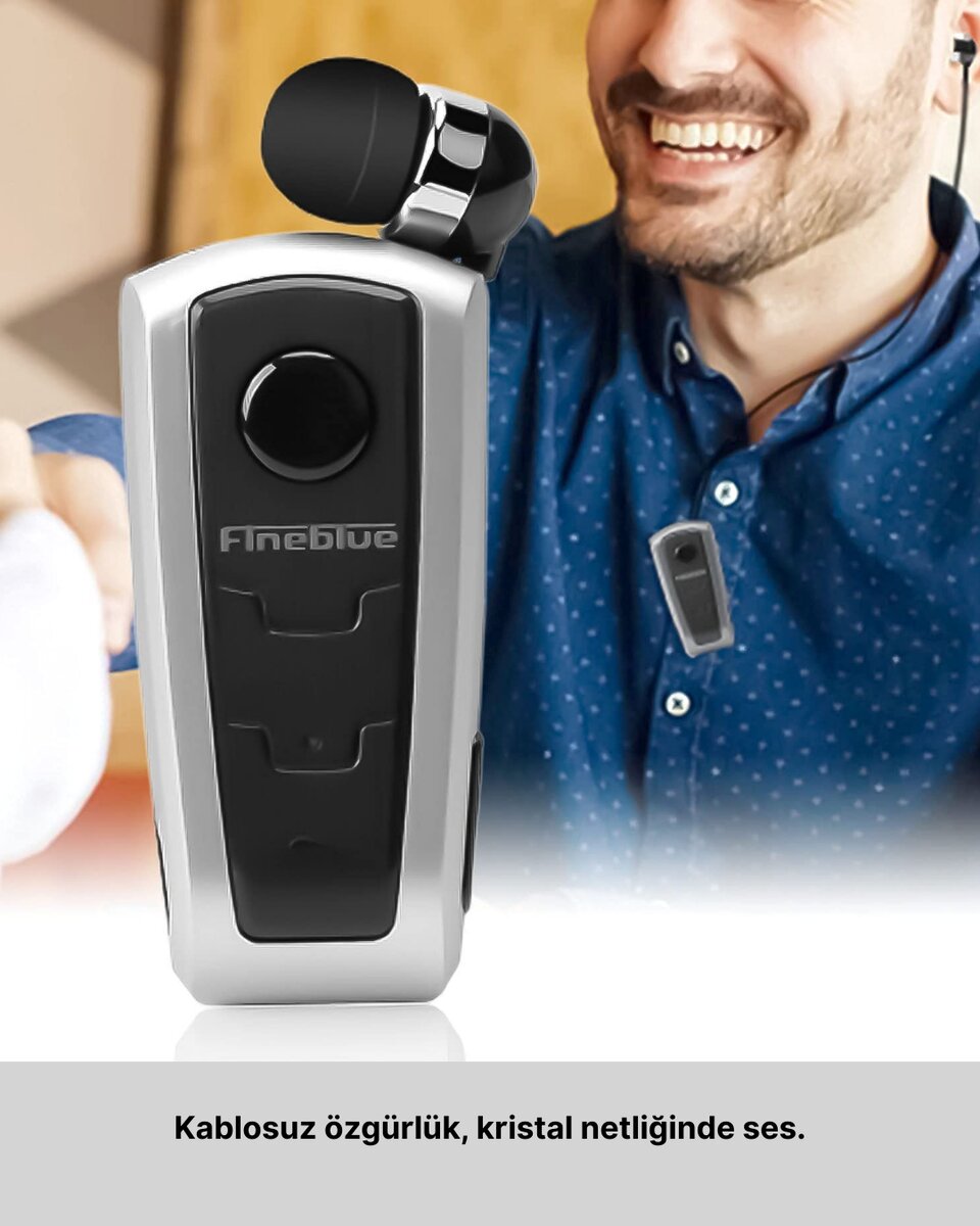 Ergonomik Tasarımlı Fineblue F910 Titreşimli Bluetooth Kulaklık 2 Ergonomik Tasarımlı Fineblue F910 Titreşimli Bluetooth Kulaklık - Görsel 2