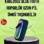 Dış Mekan Kullanıma Uygun Su Geçirmez Hoparlör