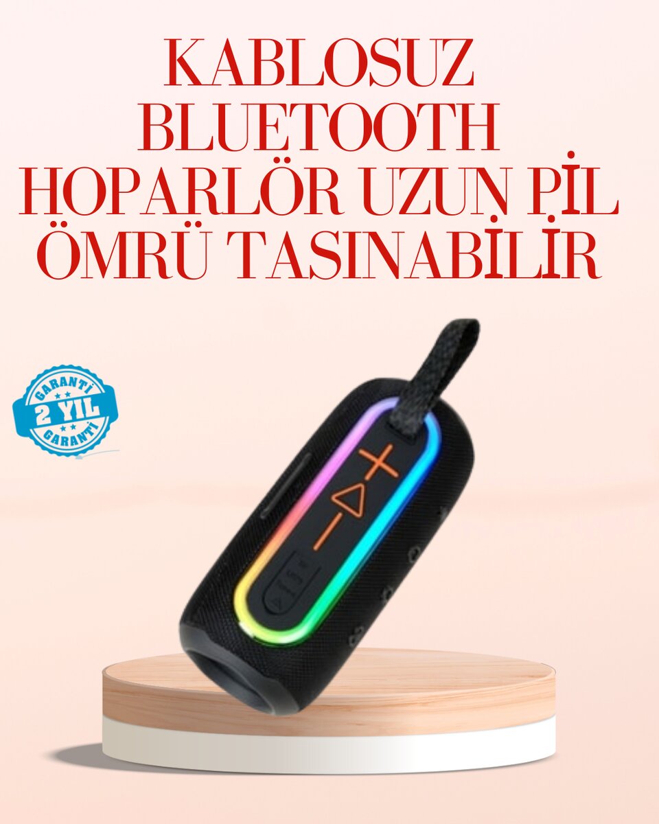 Taşınabilir Bluetooth Hoparlör Kırmızı IP67 Su Geçirmez 1 Taşınabilir Bluetooth Hoparlör Kırmızı IP67 Su Geçirmez