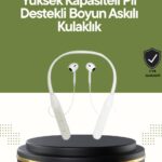 Spor ve Günlük Kullanım İçin 100 Saatlik Kablosuz Kulaklık