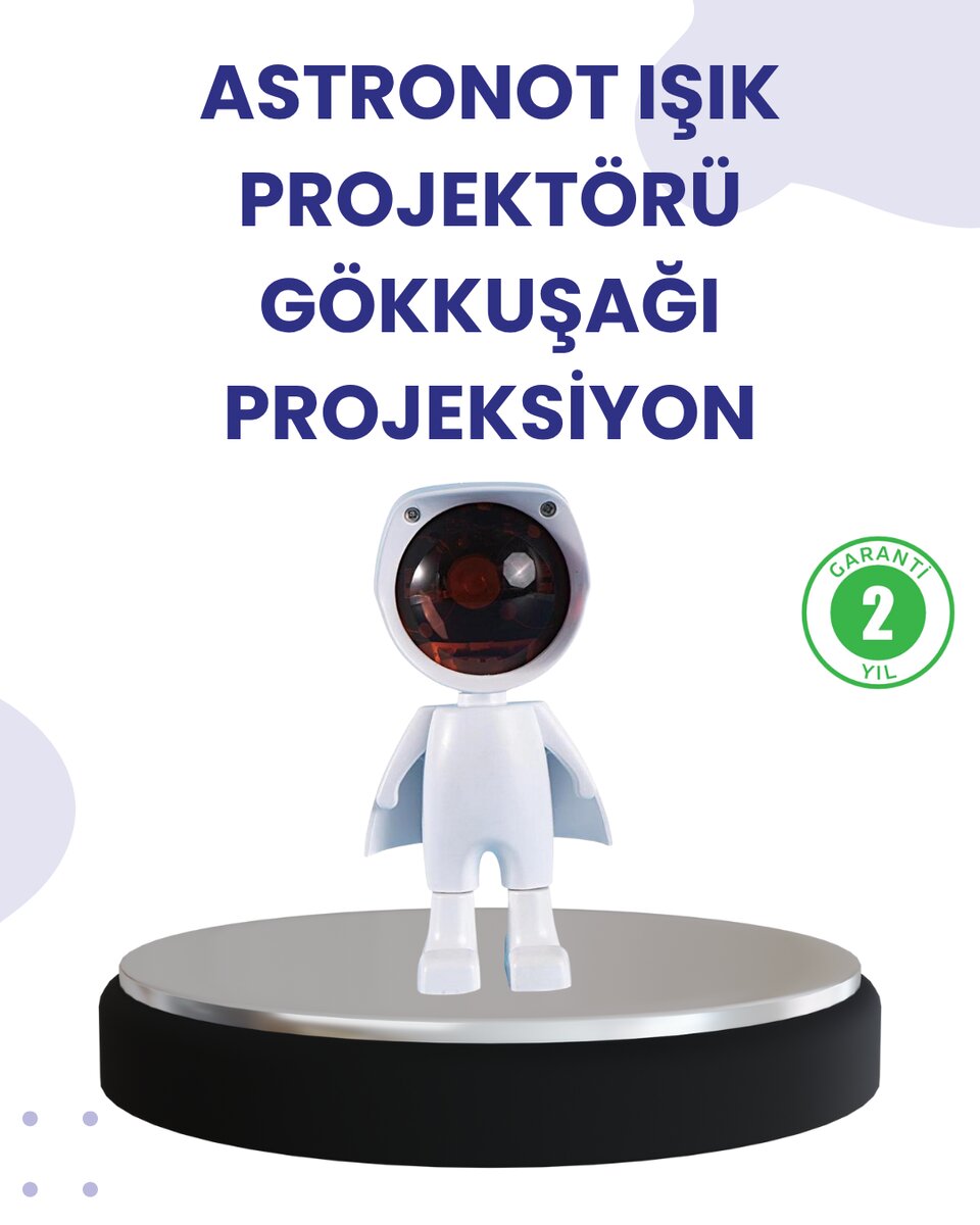 Dekoratif Gün Batımı Işığı – Astronot Figürlü 1 Dekoratif Gün Batımı Işığı – Astronot Figürlü