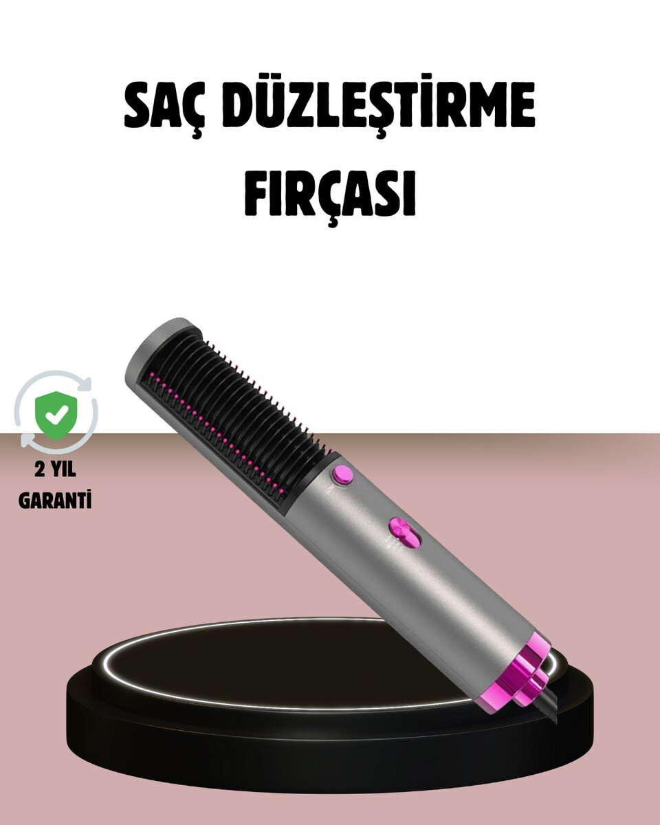 Sıcak Hava Fırçası – Saç Kurutma, Düzleştirme ve Şekillendirme 1 Sıcak Hava Fırçası – Saç Kurutma, Düzleştirme ve Şekillendirme