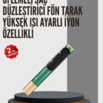 360° Döner Kablolu Kompakt Saç Şekillendirme Seti