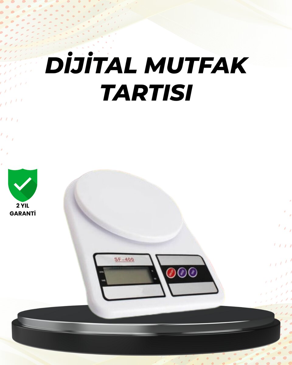 Taşınabilir Dijital Terazi – Çift Ölçü Birimi Destekli 1 Taşınabilir Dijital Terazi – Çift Ölçü Birimi Destekli