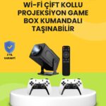 HCS350pro Android 11 İşletim Sistemli Mini Projektör
