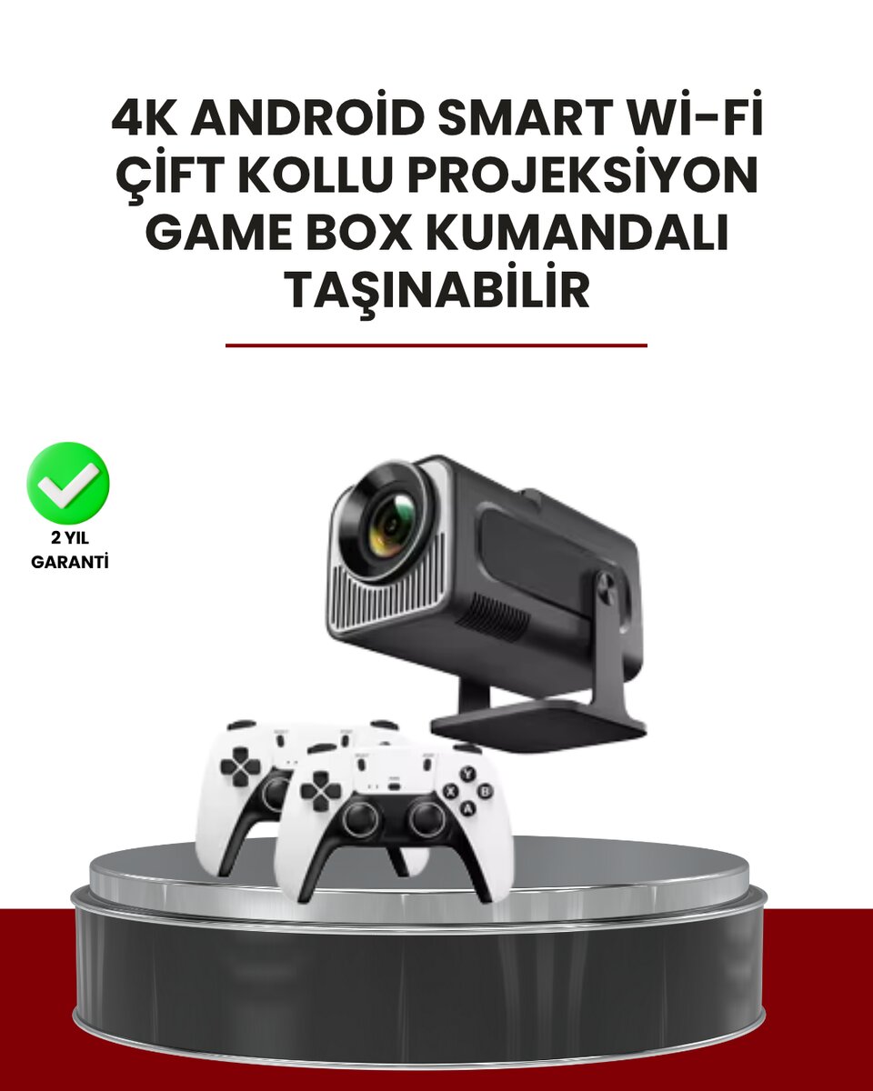 Taşınabilir Full HD Projektör - 1 GB RAM 8 GB Hafıza 1 Taşınabilir Full HD Projektör - 1 GB RAM 8 GB Hafıza