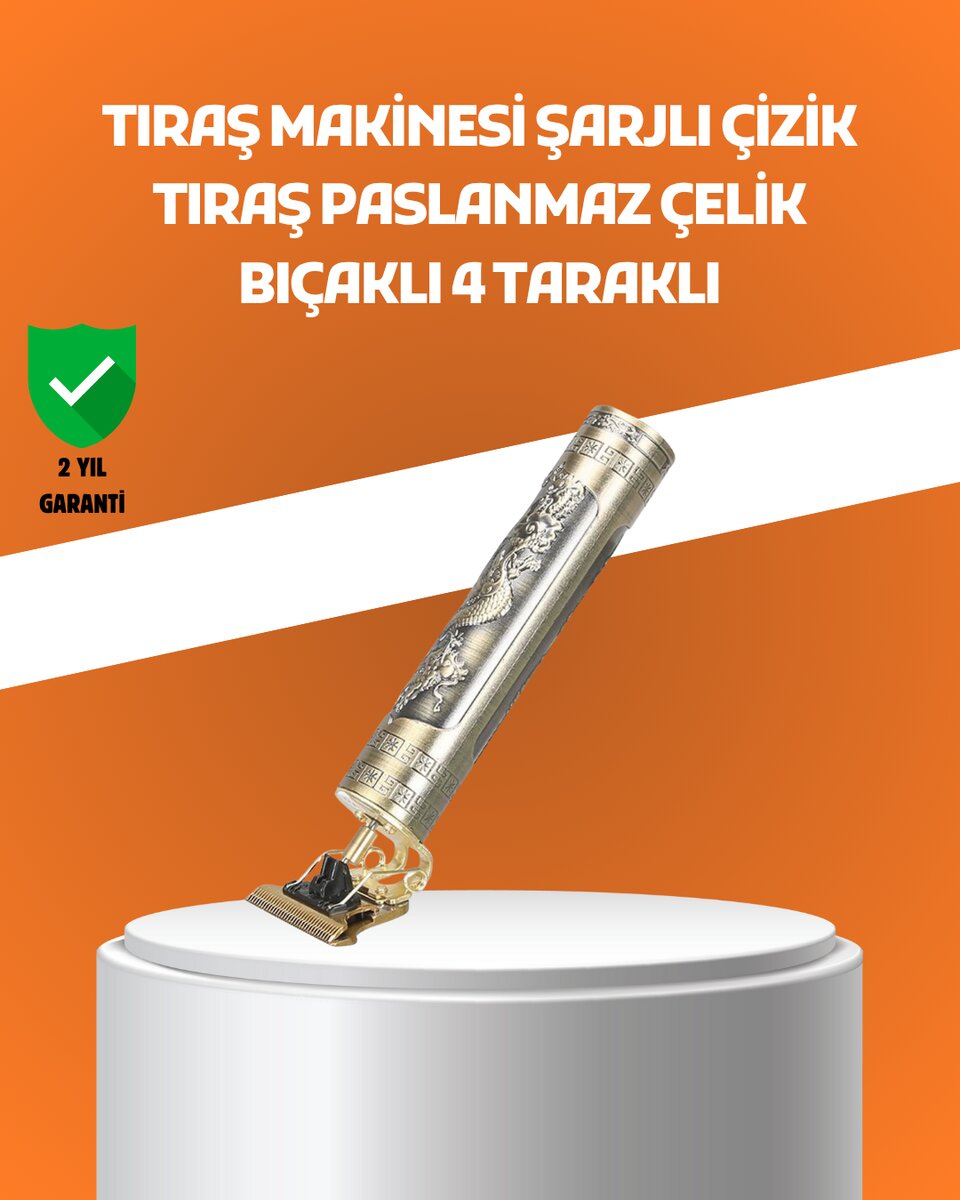 4 Başlıklı Suya Dayanıklı Saç Kesme Makinesi 1 4 Başlıklı Suya Dayanıklı Saç Kesme Makinesi