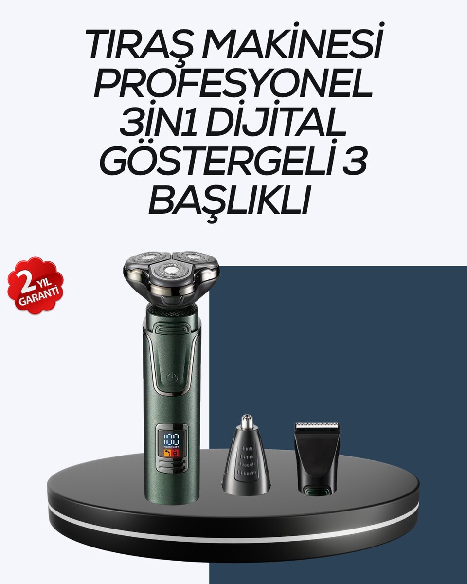 Kuru Kullanıma Uygun Erkek Tıraş Makinesi 1 Kuru Kullanıma Uygun Erkek Tıraş Makinesi