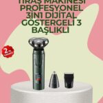 Başlıklı Şarjlı Tıraş ve Bakım Cihazı