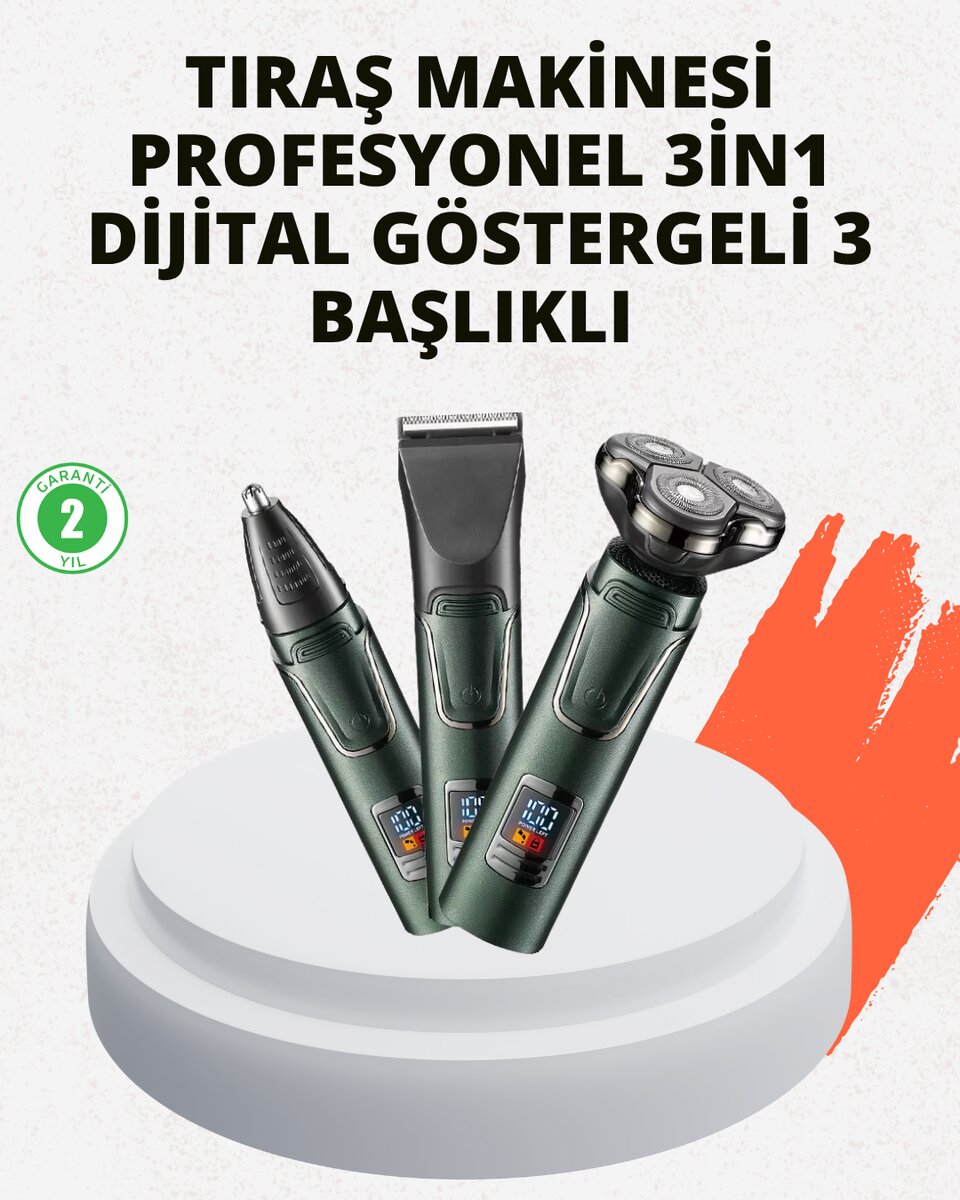 Hareket Halinde Kullanıma Uygun Tıraş Makinesi 1 Hareket Halinde Kullanıma Uygun Tıraş Makinesi