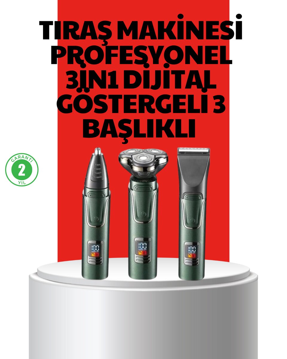 Hassas Bölgeler İçin Çok Fonksiyonlu Tıraş Makinesi 1 Hassas Bölgeler İçin Çok Fonksiyonlu Tıraş Makinesi