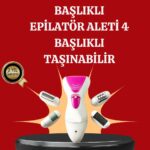 Çok Amaçlı Kadın Bakım Seti Epilasyon ve Törpü