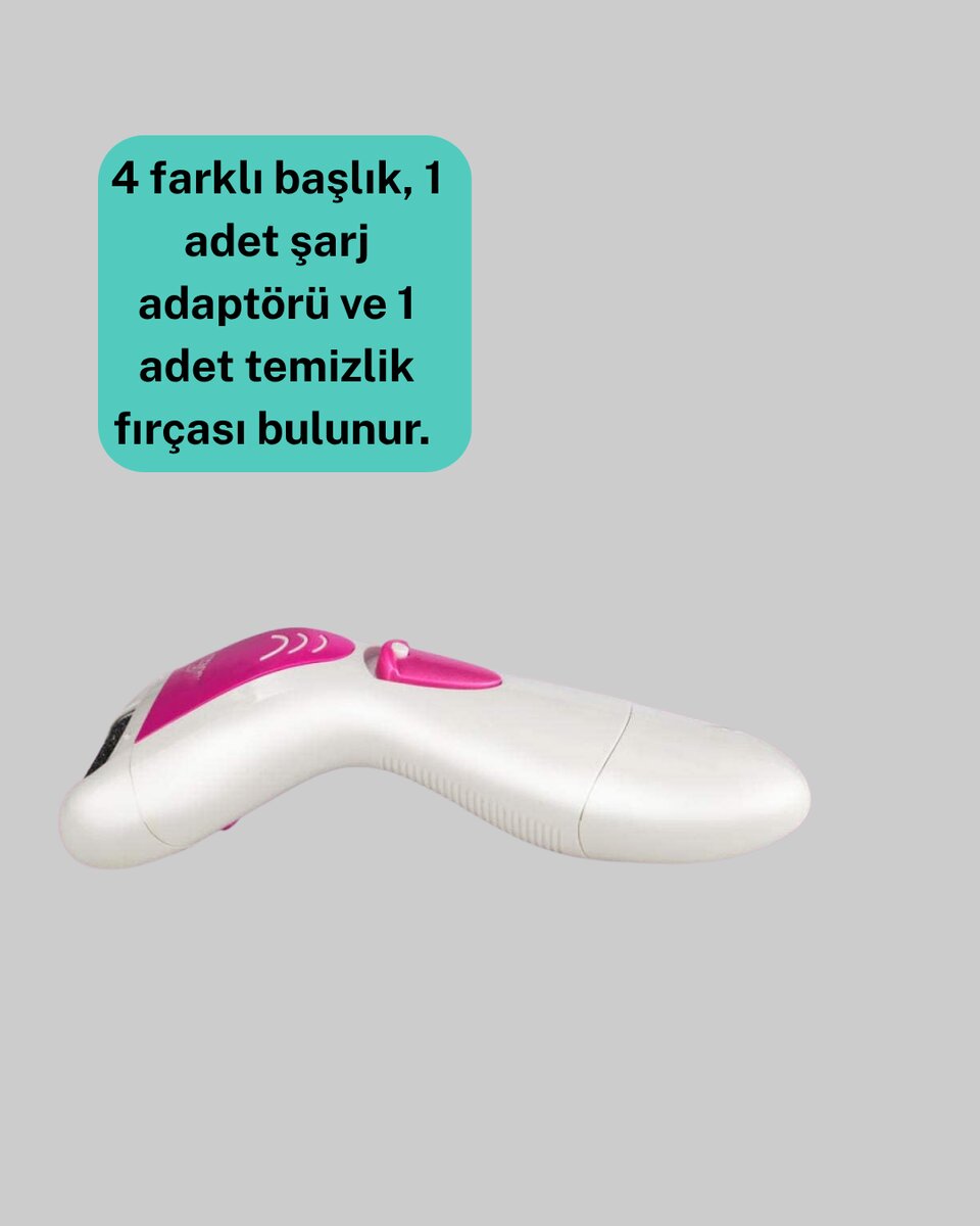 Çok Amaçlı Kadın Bakım Seti Epilasyon ve Törpü 3 Çok Amaçlı Kadın Bakım Seti Epilasyon ve Törpü - Görsel 3