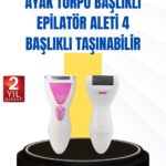 Tüy Temizleme ve Cilt Bakım Cihazı