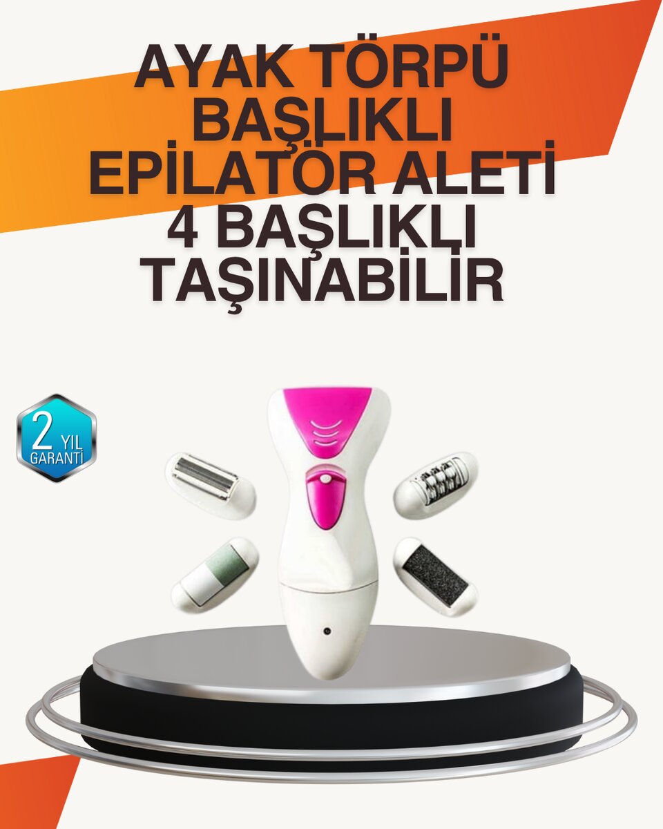 4 Fonksiyonlu Epilasyon ve Tırnak Bakım Makinesi 1 4 Fonksiyonlu Epilasyon ve Tırnak Bakım Makinesi