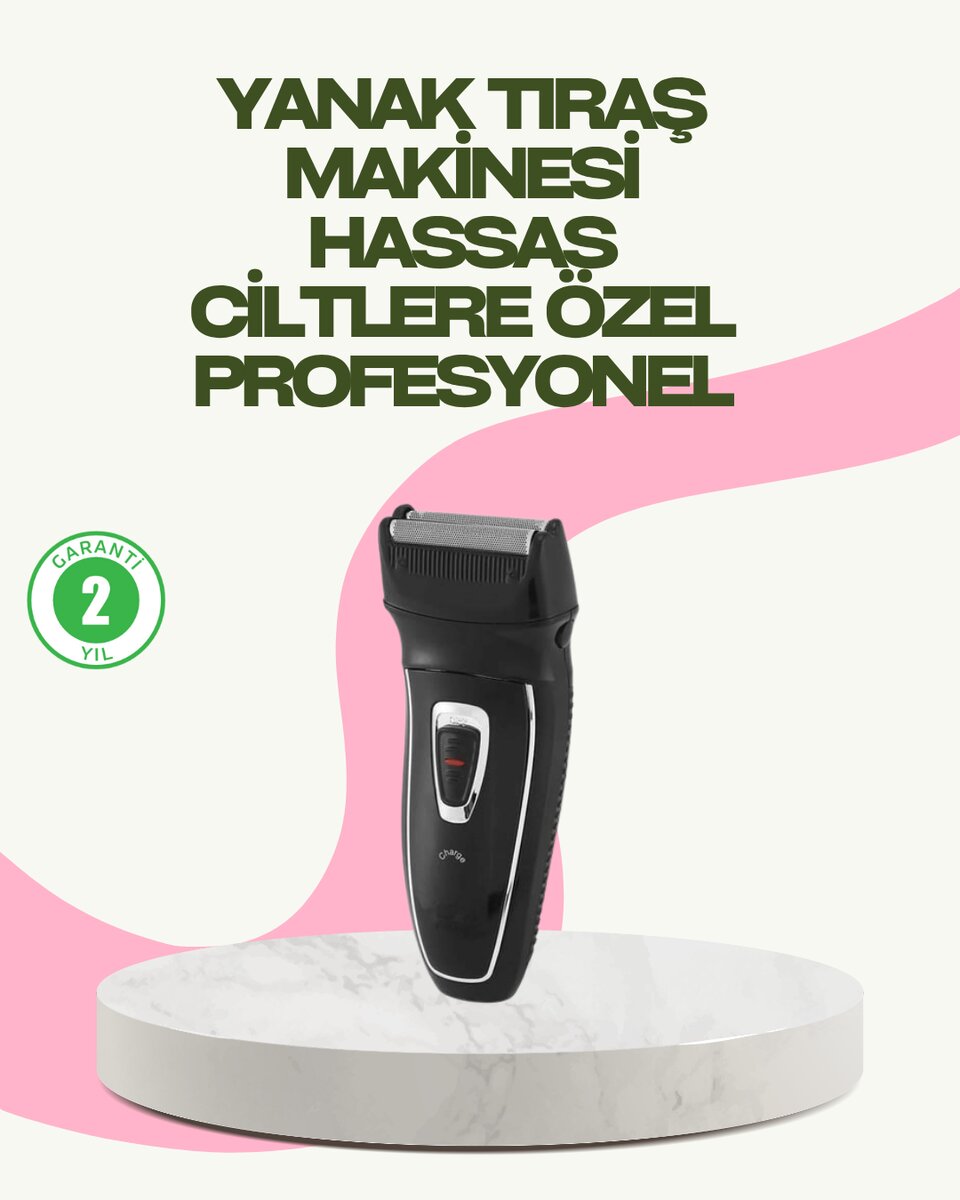 Darbelere Dayanıklı Kablosuz Erkek Tıraş Aleti 1 Darbelere Dayanıklı Kablosuz Erkek Tıraş Aleti
