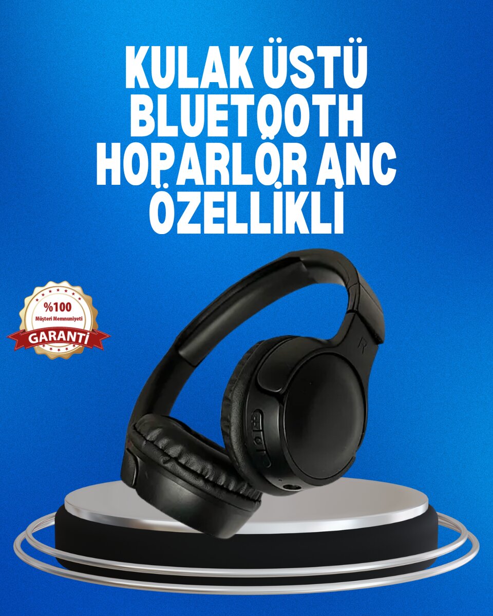 3.2 cm Sürücülü Ergonomik Kablosuz Kulaklık 1 3.2 cm Sürücülü Ergonomik Kablosuz Kulaklık