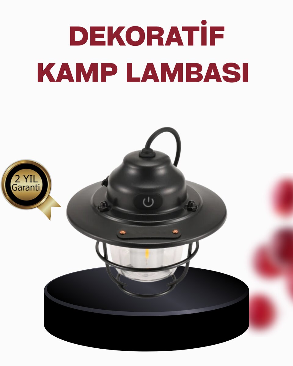 Su Geçirmez Taşınabilir Çadır Gece Lambası 1 Su Geçirmez Taşınabilir Çadır Gece Lambası