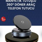 16 Mıknatıslı Araç Telefon Tutucu Kaymaz ve Güvenli
