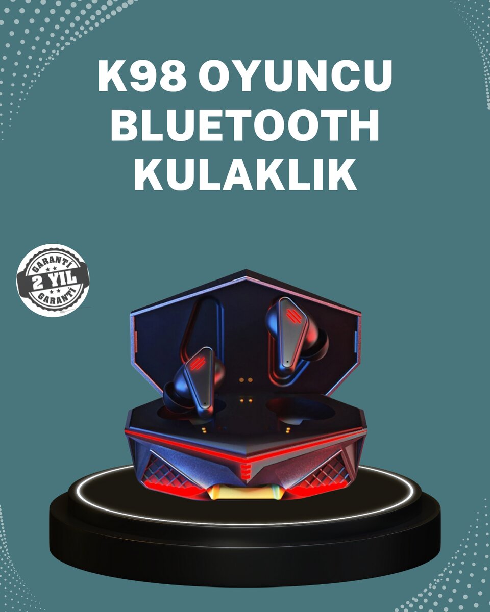 Bluetooth 5.0 Kablosuz Gaming Kulaklık Ergonomik Tasarım 1 Bluetooth 5.0 Kablosuz Gaming Kulaklık Ergonomik Tasarım
