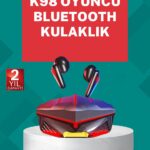 Led Işıklı Kablosuz Gaming Kulaklık Ergonomik Tasarım