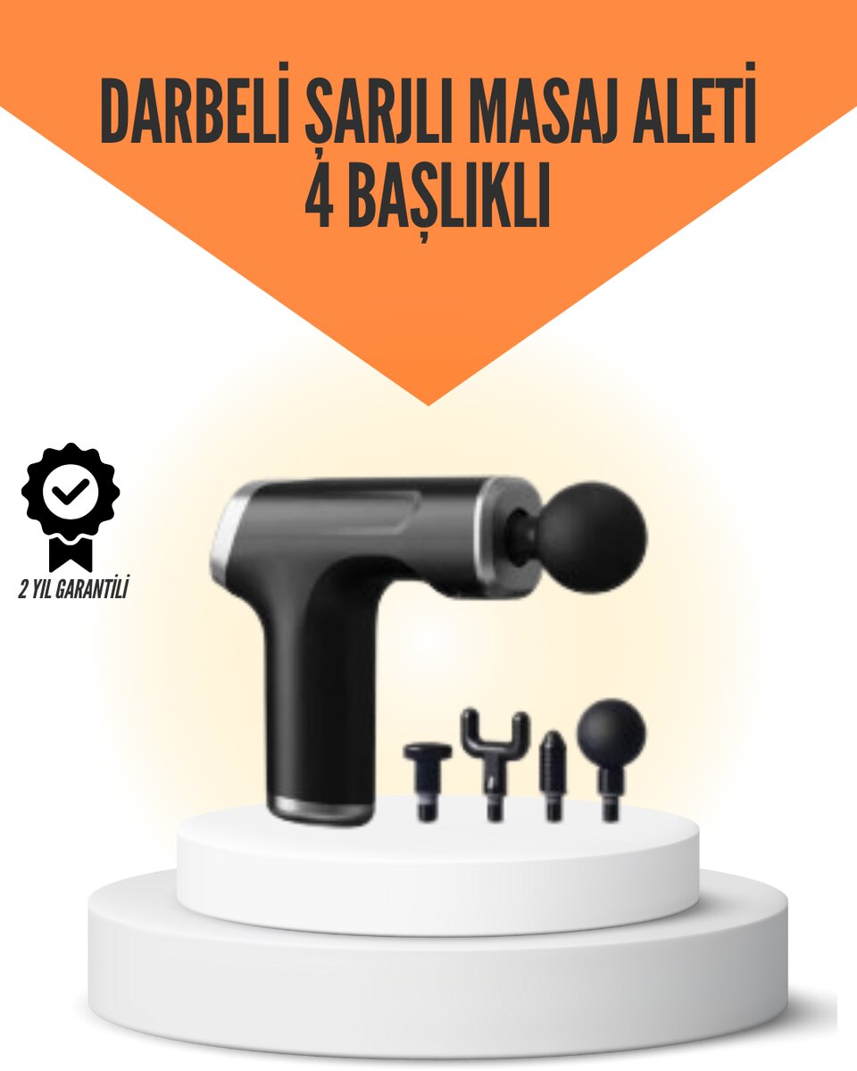Sessiz Çalışan Taşınabilir Kas Masaj Aleti 1 Sessiz Çalışan Taşınabilir Kas Masaj Aleti