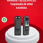Mini Kamera 1080P Full HD Taşınabilir Güvenlik ve Kayıt Cihazı
