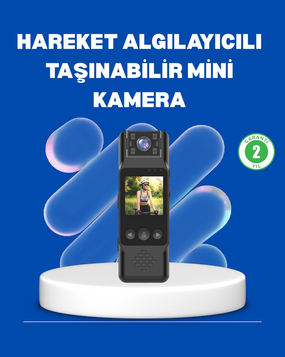 Mini Kamera 1080P Full HD Döner Lens Taşınabilir 1 Mini Kamera 1080P Full HD Döner Lens Taşınabilir