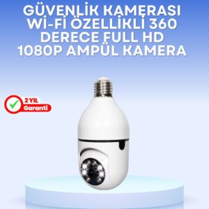 Duy Uyumlu Akıllı Güvenlik Kamerası – Basit Kurulum ve Net Görüntü