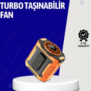 5000mAh Şarjlı Soğutma Fanı Taşınabilir