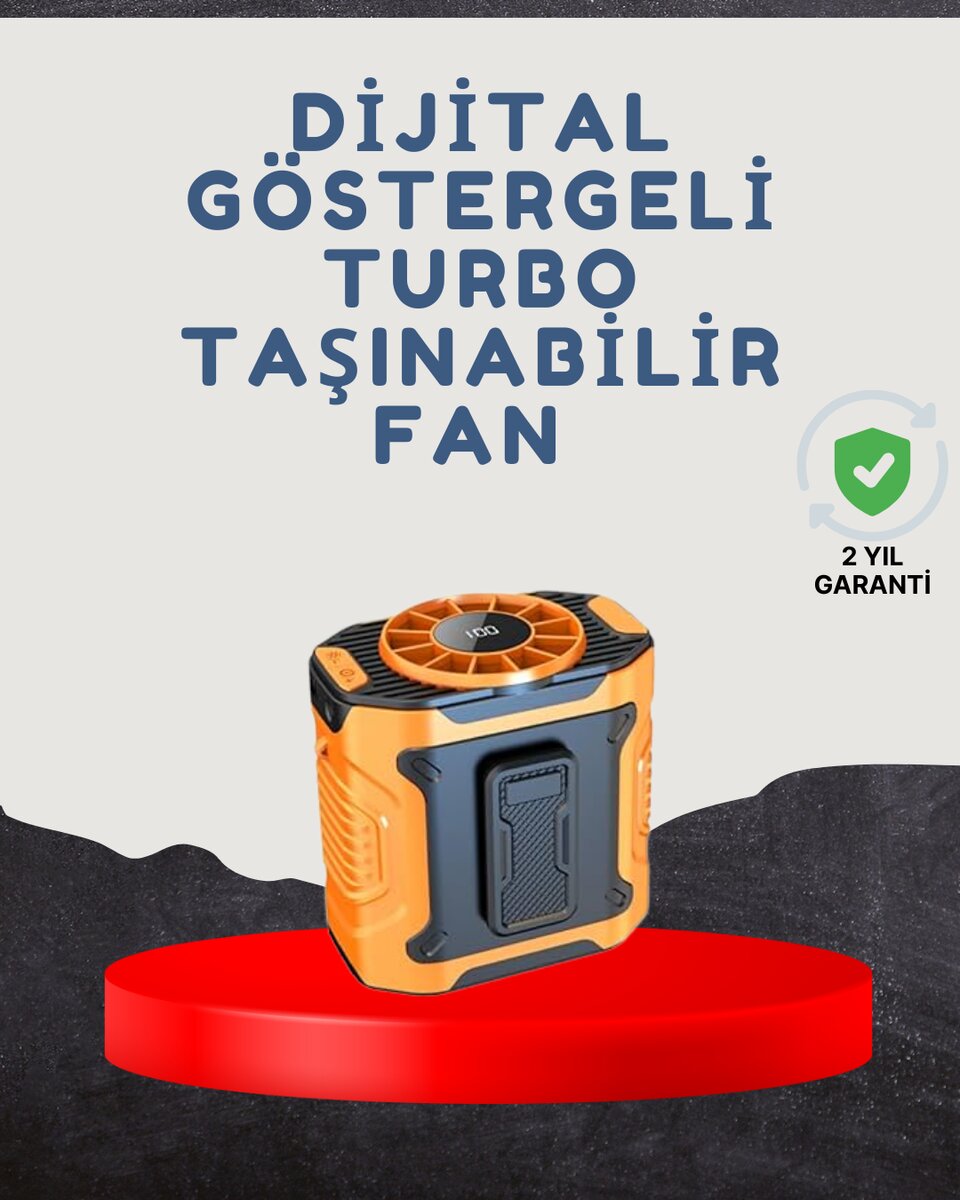 Yüksek Kapasiteli Turbo Taşınabilir Fan 1 Yüksek Kapasiteli Turbo Taşınabilir Fan