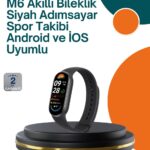 iOS ve Android Uyumlu Akıllı Bileklik – Çok Fonksiyonlu Kullanım