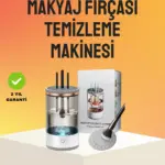 Hijyenik ve Hızlı Makyaj Fırçası Yıkama ve Kurutma Cihazı
