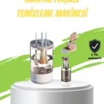 Otomatik Makyaj Fırçası Temizleyici Sonik Teknoloji USB Şarjlı