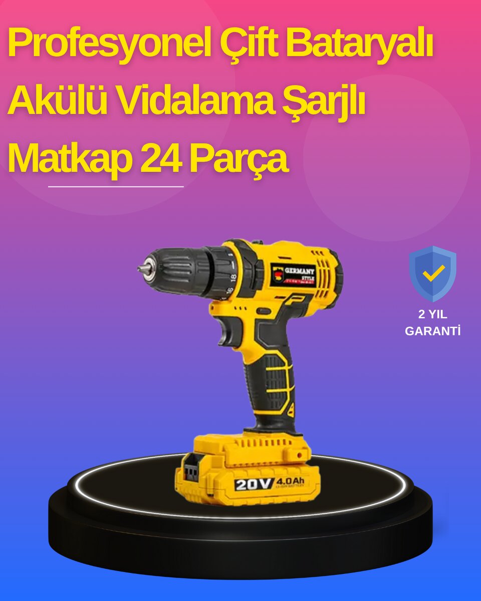 Hafif ve Ergonomik 12V Kablosuz Matkap | Hızlı Şarj ve Uzun Pil Ömrü 1 Hafif ve Ergonomik 12V Kablosuz Matkap | Hızlı Şarj ve Uzun Pil Ömrü