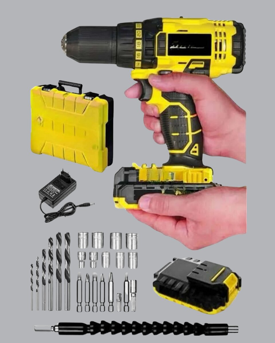 Hafif ve Ergonomik 12V Kablosuz Matkap | Hızlı Şarj ve Uzun Pil Ömrü 4 Hafif ve Ergonomik 12V Kablosuz Matkap | Hızlı Şarj ve Uzun Pil Ömrü - Görsel 4