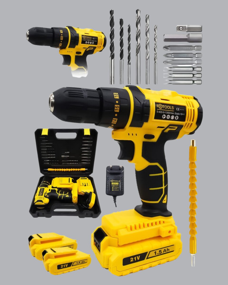 12V Akülü Matkap –Ergonomik ve Yüksek Performanslı 2 12V Akülü Matkap –Ergonomik ve Yüksek Performanslı - Görsel 2