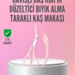 Kaş ve Kirpik Şekillendirme İçin Yüz Bakım Makası
