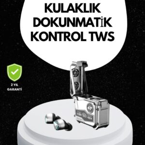 Suya Dayanıklı Kulak İçi Kablosuz Kulaklık – Ergonomik Tasarım ve Yüksek Pil Performansı