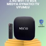 2 GB RAM 8 GB Hafıza 4K Video Destekli Android Medya Cihazı