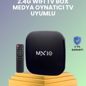 2 GB RAM 8 GB Hafıza 4K Video Destekli Android Medya Cihazı