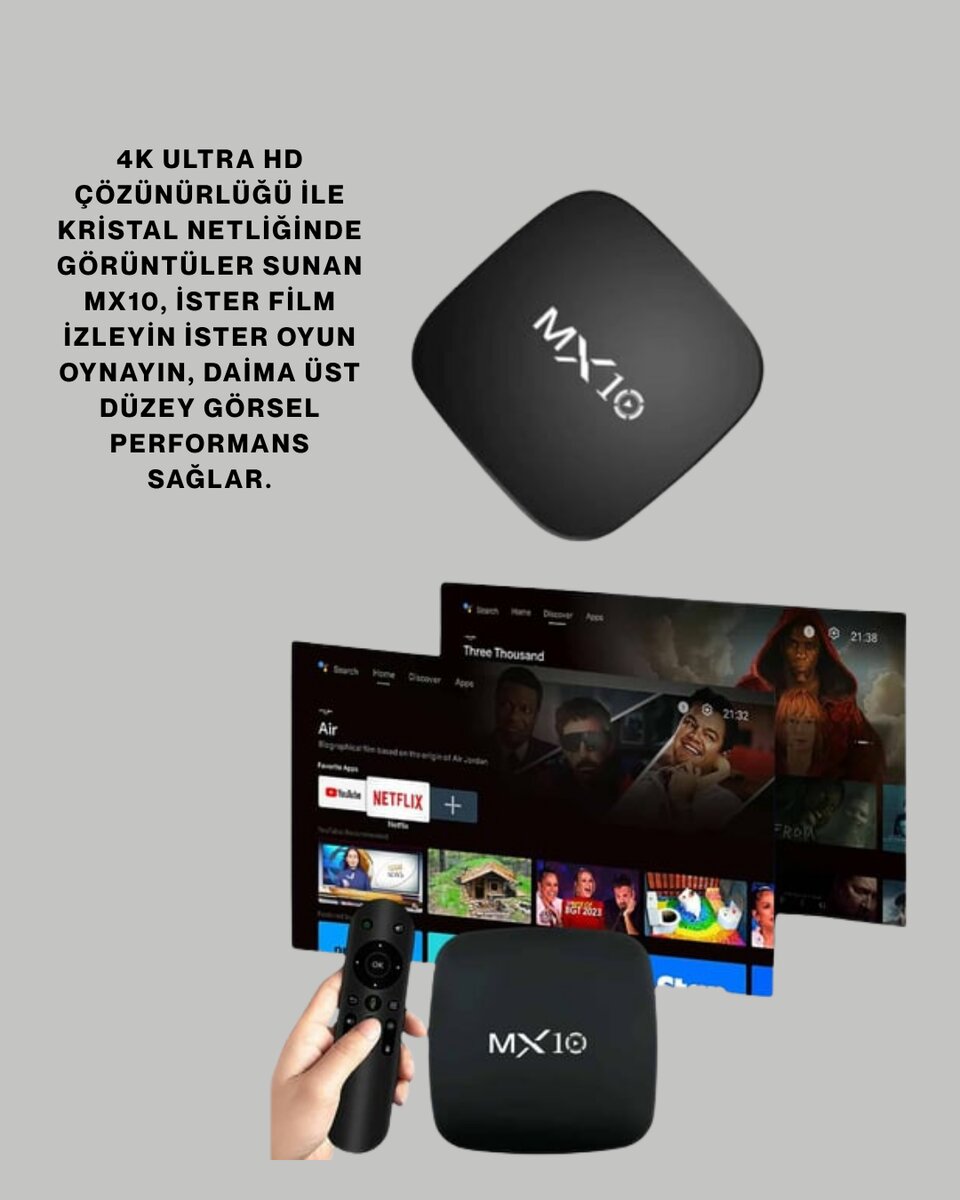 Akıllı TV Dönüşümü 4K UHD Medya Oynatıcı 2 Akıllı TV Dönüşümü 4K UHD Medya Oynatıcı - Görsel 2