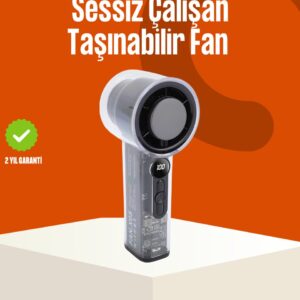Haydiburaya 82 Yüksek Hızlı Şarjlı Fan | Kamp Ofis ve Açık Hava İçin İdeal